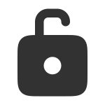 Lock Open SVG Icon